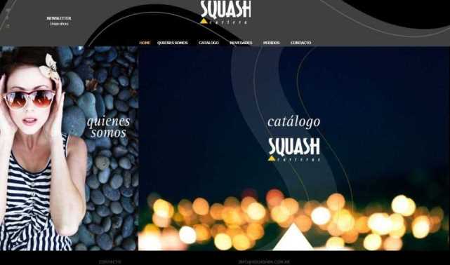 web producto Squash BA