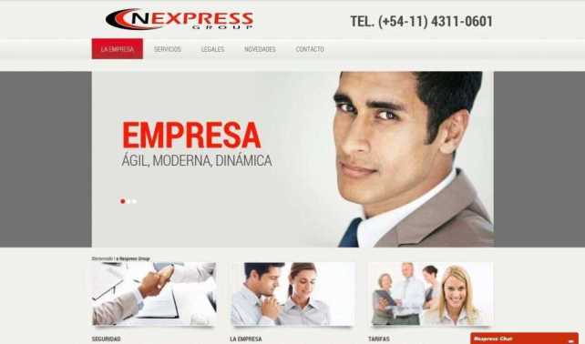 web institucional Nexpress Group