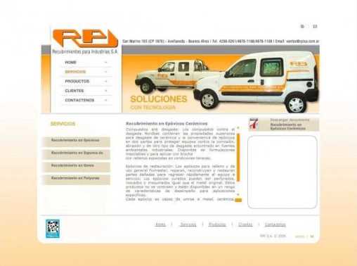 web institucional RPI S.A.